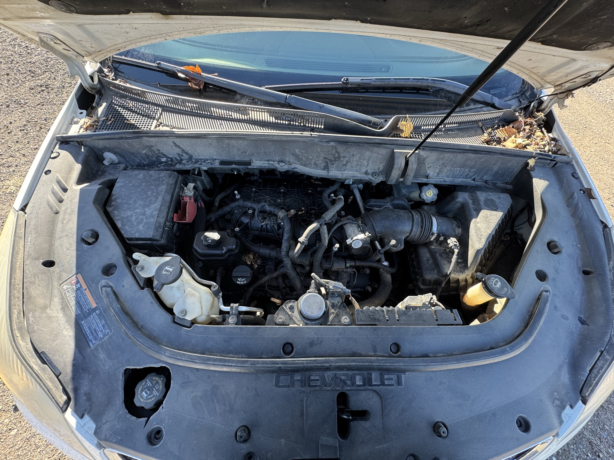 2012 chevrolet traverse lt-awd with 215098 miles for sale near Elk River, Minnesota 106946_49_engine_bay.jpg