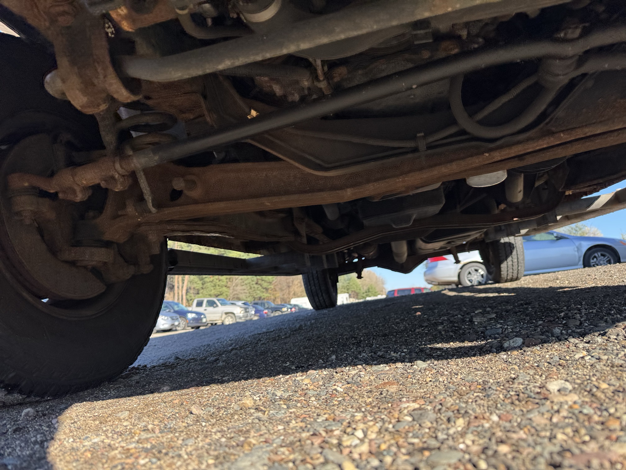 2013 ford econoline e-250 with 188890 miles for sale near Elk River, Minnesota 106947_16_undercar_front.jpg