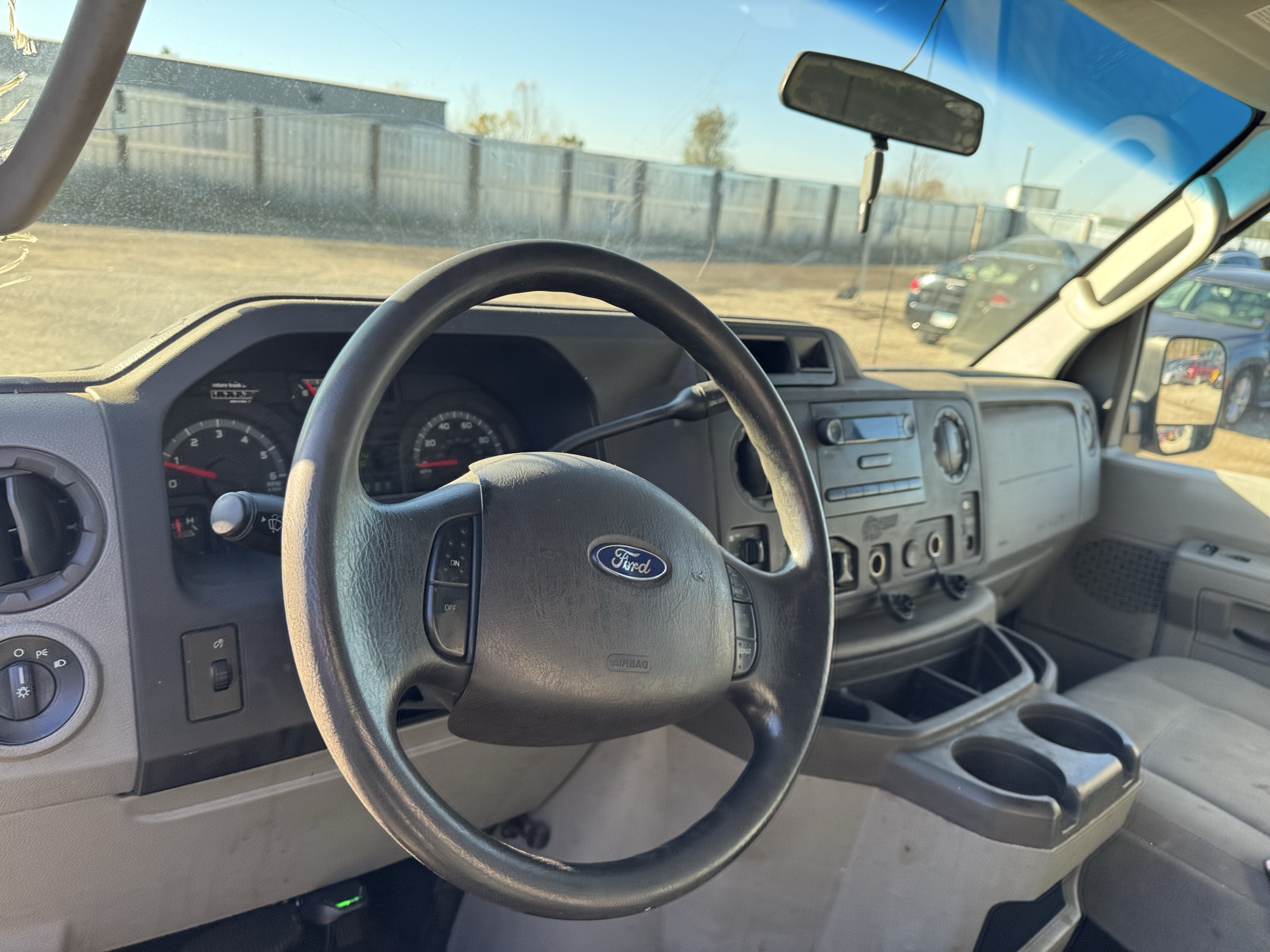 2013 ford econoline e-250 with 188890 miles for sale near Elk River, Minnesota 106947_33_dash_from_driver.jpg