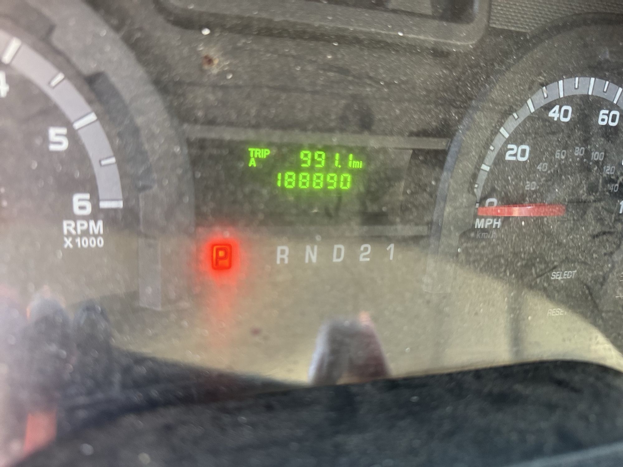 2013 ford econoline e-250 with 188890 miles for sale near Elk River, Minnesota 106947_44_mileage_closeup.jpg
