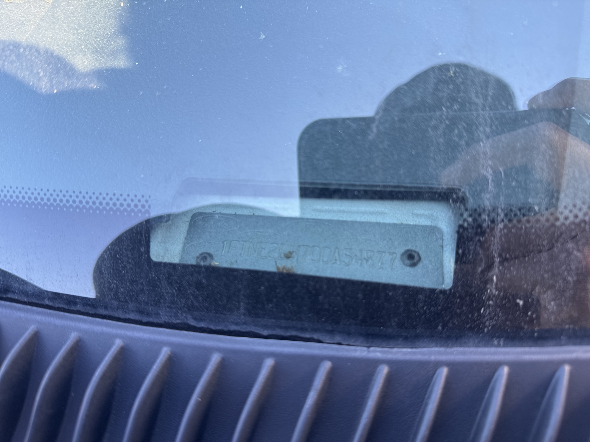 2013 ford econoline e-250 with 188890 miles for sale near Elk River, Minnesota 106947_48_windshield_vin_plate.jpg