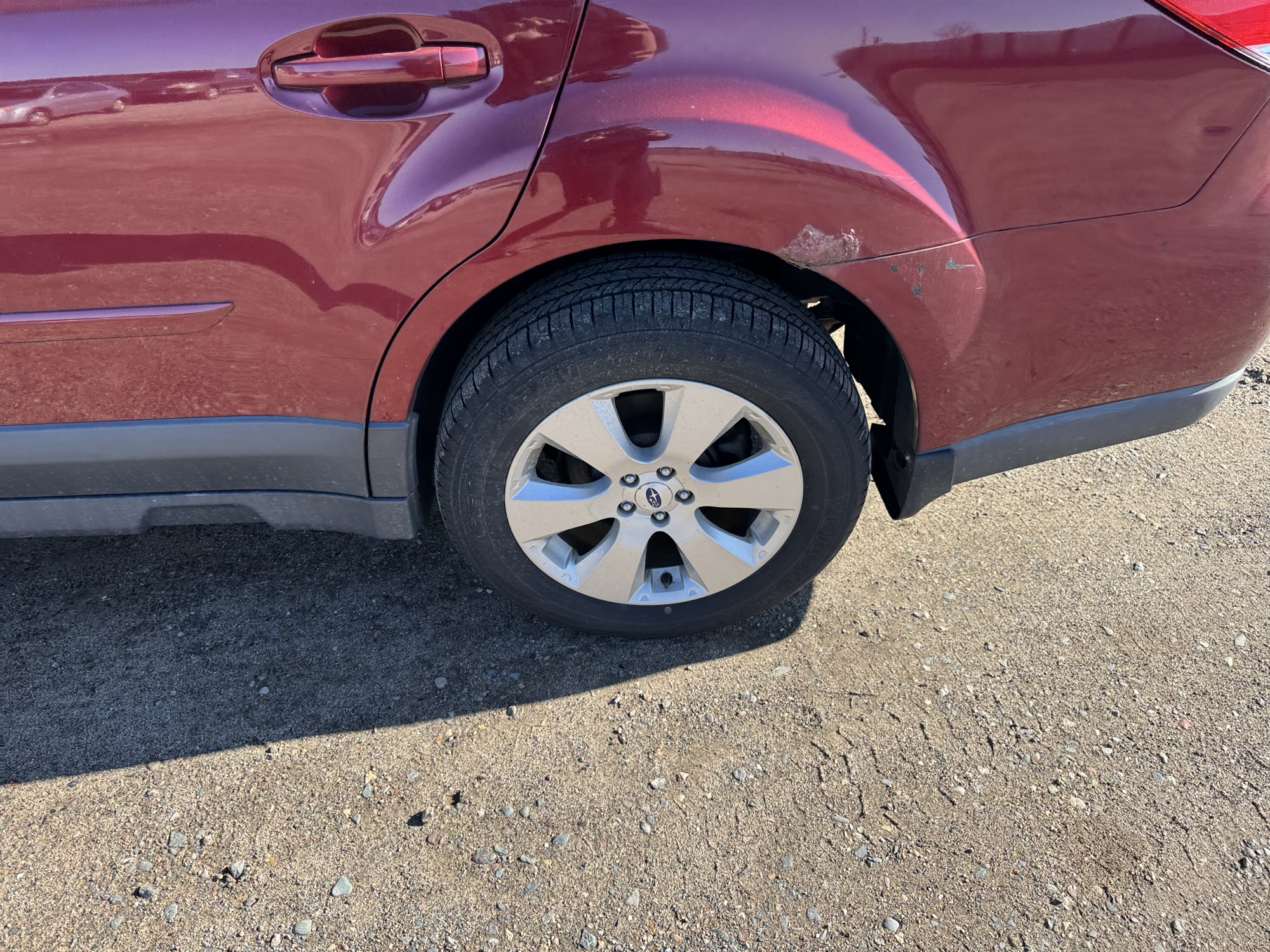2012 subaru outback 2.5i-limited with 149640 miles for sale near Elk River, Minnesota 106950_13_rear_drv_wheel.jpg