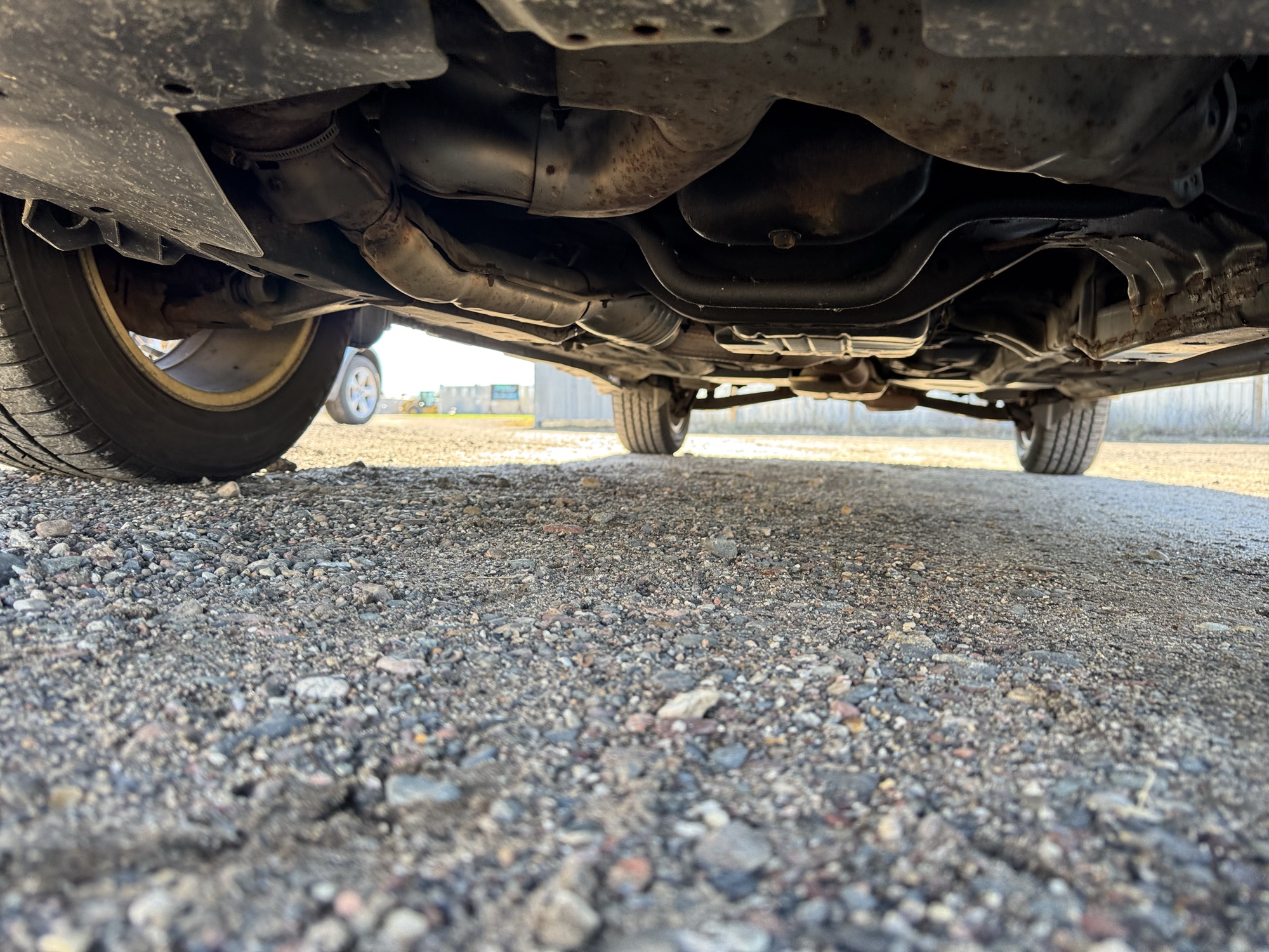 2012 subaru outback 2.5i-limited with 149640 miles for sale near Elk River, Minnesota 106950_16_undercar_front.jpg