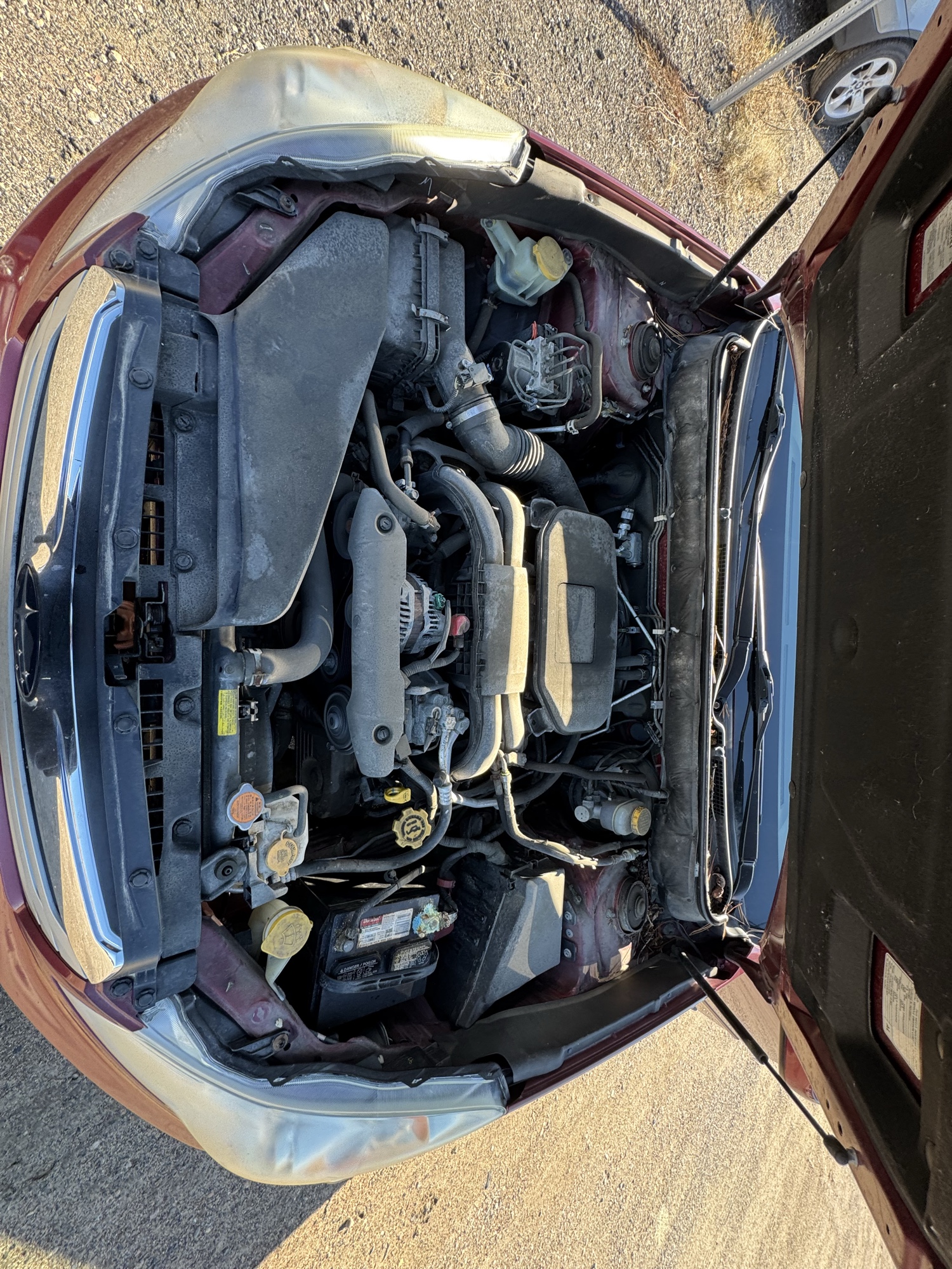 2012 subaru outback 2.5i-limited with 149640 miles for sale near Elk River, Minnesota 106950_49_engine_bay.jpg