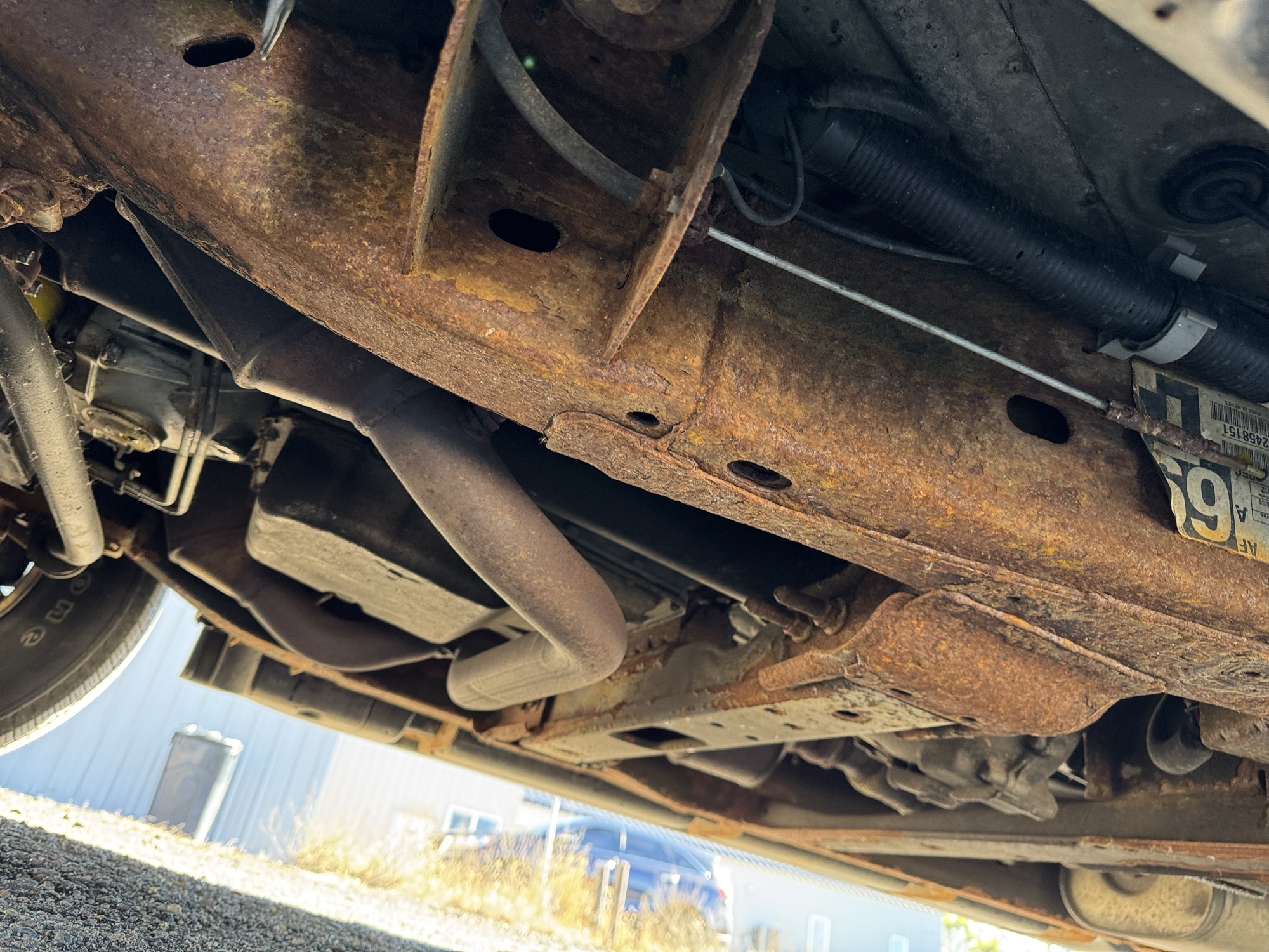 2012 chevrolet suburban lt-1500-4wd with 235557 miles for sale near Elk River, Minnesota 106953_17_undercar_drv_side.jpg