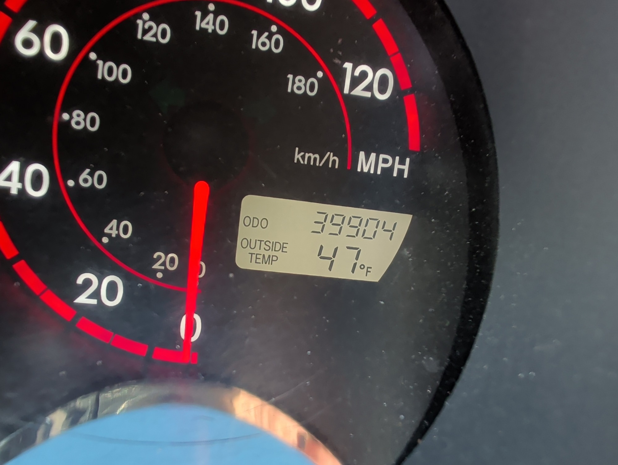 2004 toyota matrix 4wd with 39904 miles for sale near Elk River, Minnesota 106961_44_mileage_closeup.jpg