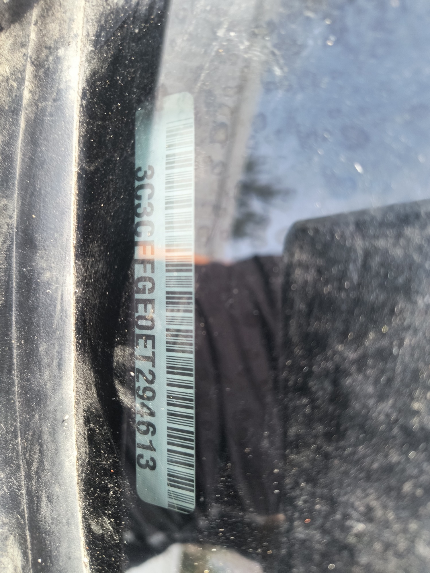 2014 fiat 500e battery-electric-hatchback with 85174 miles for sale near Elk River, Minnesota 106964_48_windshield_vin_plate.jpg