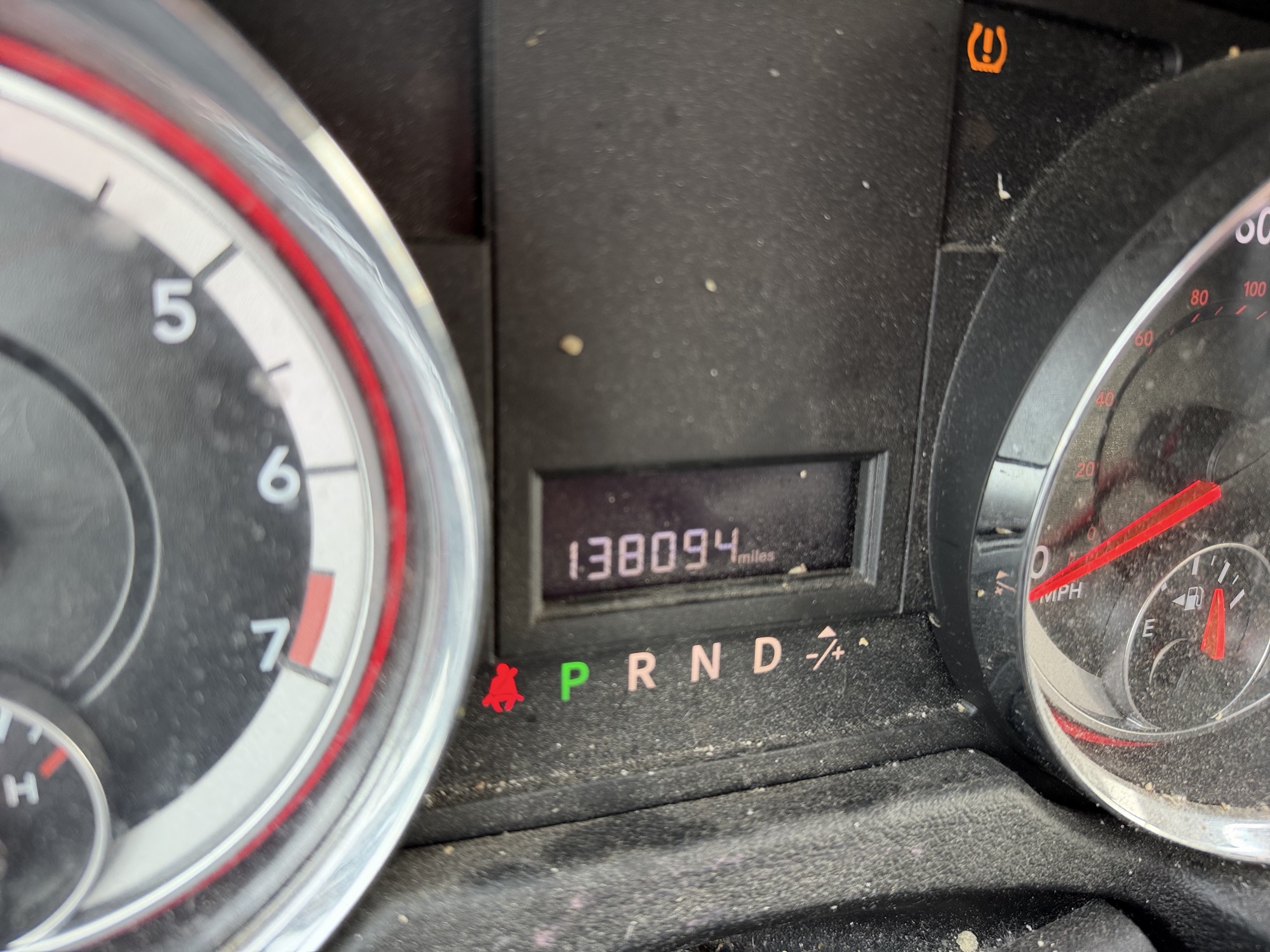 2015 chrysler town-and-country with 138094 miles for sale near Elk River, Minnesota 106977_44_mileage_closeup.jpg