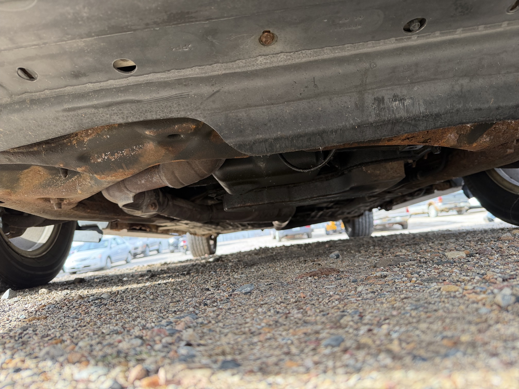 2001 ford taurus ses with 165634 miles for sale near Elk River, Minnesota 106980_16_undercar_front.jpg