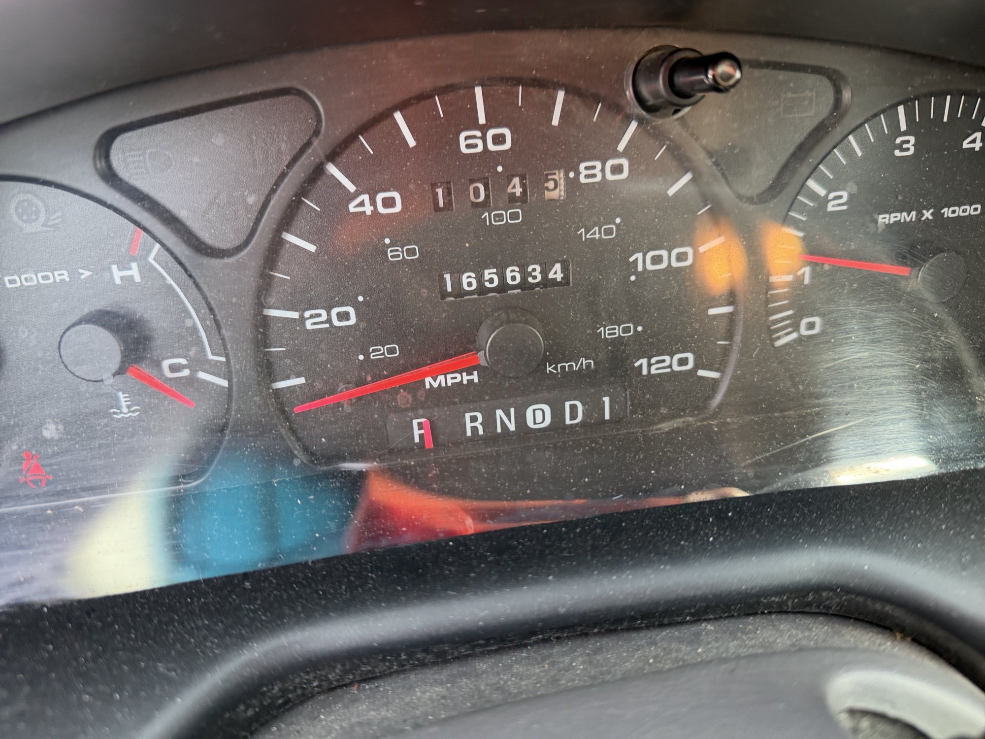2001 ford taurus ses with 165634 miles for sale near Elk River, Minnesota 106980_44_mileage_closeup.jpg