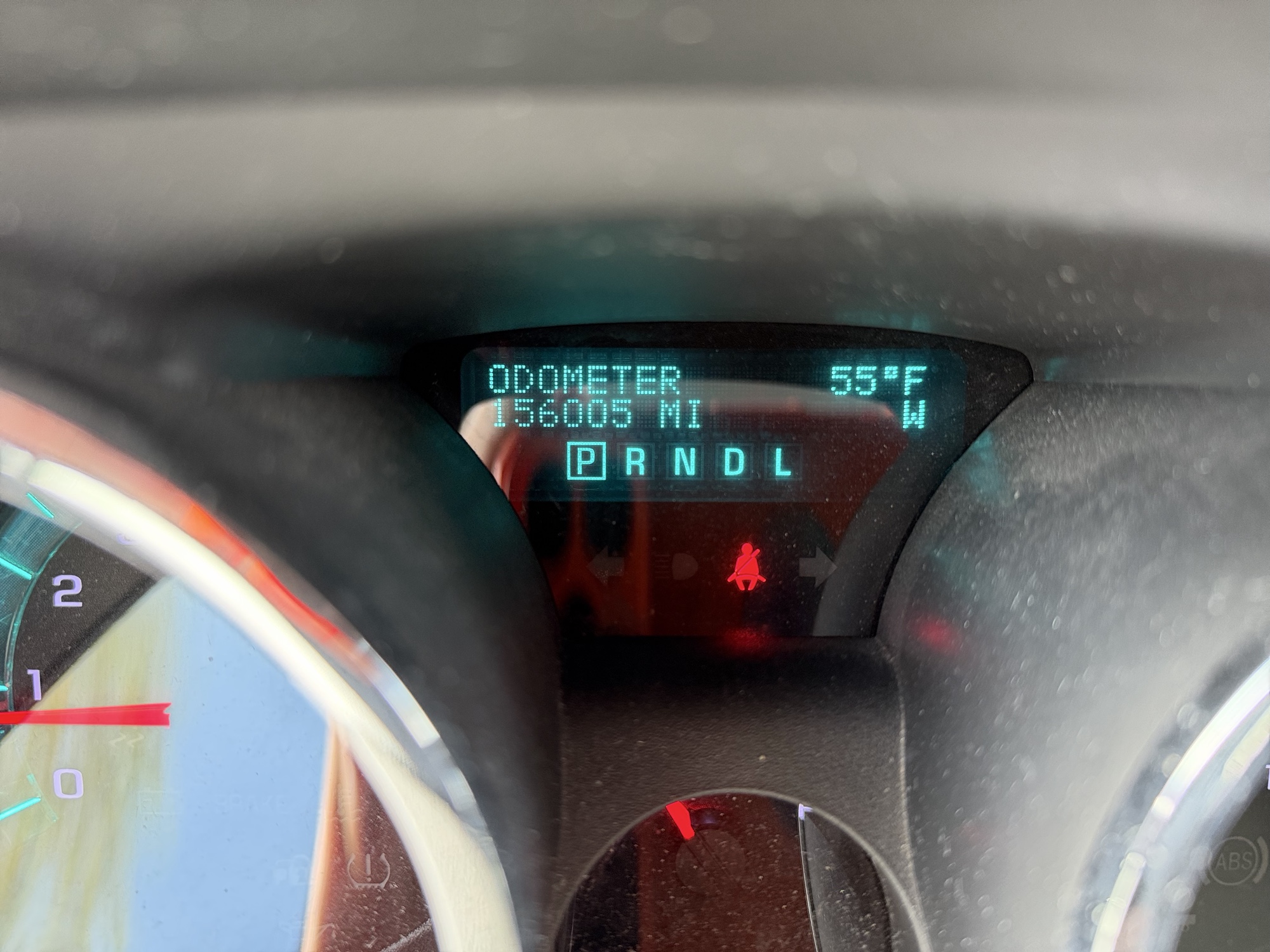 2011 chevrolet traverse lt-awd with 156005 miles for sale near Elk River, Minnesota 106983_44_mileage_closeup.jpg
