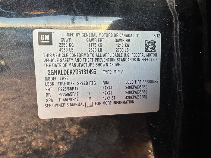 2013 chevrolet equinox 1lt-2wd with 136417 miles for sale near elk-river, minnesota 12d81e3a151a4479b248ab0007f1ccf5.jpeg