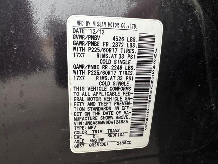 2013 nissan rogue s-awd with 72785 miles for sale near elk-river, minnesota 13a8091868b5456886f2453d5b1b0507.jpeg