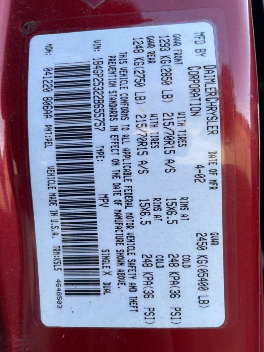 2002 dodge caravan se with 302965 miles for sale near elk-river, minnesota 15f61d946dc843aba54578757ad77d6b.jpeg