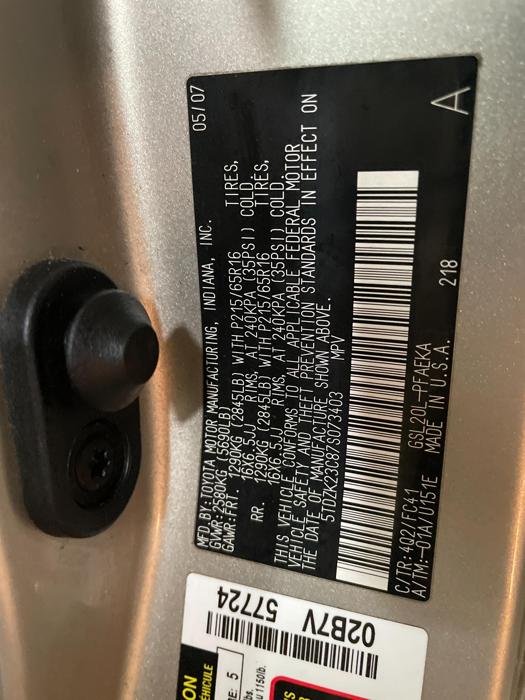2007 toyota sienna ce with 193713 miles for sale near elk-river, minnesota 16cbc7dc43d04db1b583aacaae52c20d.jpg