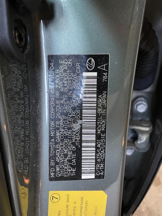 2005 lexus es-330 sedan with 174008 miles for sale near elk-river, minnesota 170f009c576b4433a1e2e069aa2847a1.jpeg