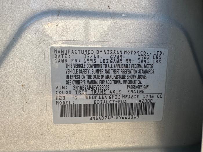 2014 nissan sentra s-6mt with 159567 miles for sale near elk-river, minnesota 171f84fd3a1b42149dd9d1fb957aa797.jpeg