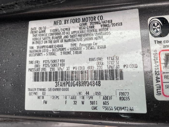 2011 ford fusion v6-sel with 166825 miles for sale near elk-river, minnesota 18bef71f62964b7eb3f92cf269d022fe.jpeg