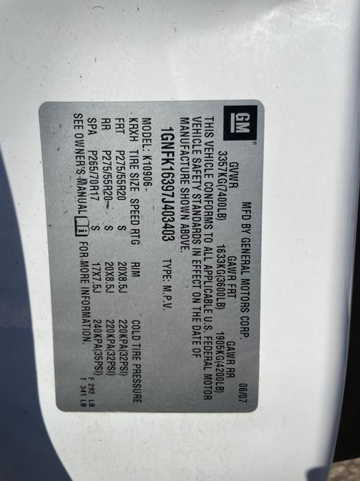 2007 chevrolet suburban lt1-1500-4wd with 255688 miles for sale near fridley, minnesota 18ff8e0332bc4e0ca2d39b1efde518ef.jpeg