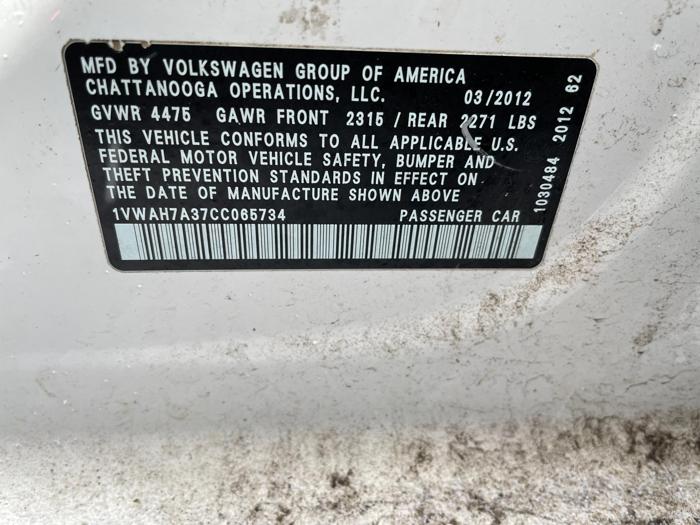 2012 volkswagen passat s with 188924 miles for sale near elk-river, minnesota 194d9025c0e542f79395969b3be651d1.jpg
