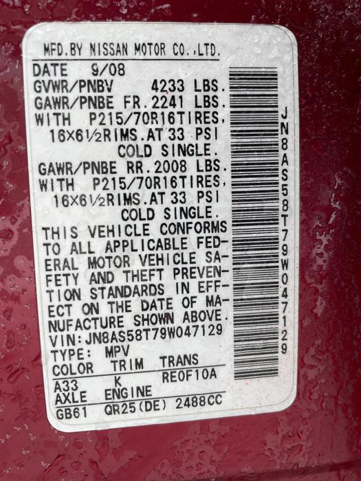 2009 nissan rogue s with 185208 miles for sale near elk-river, minnesota 1ad67bbdf3764f7683d6437bd86d54e8.jpg