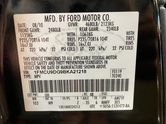 2011 Ford Escape