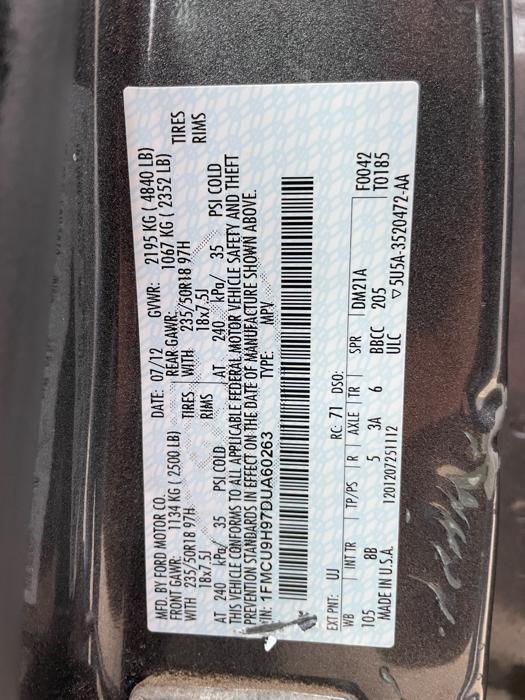 2013 ford escape sel-4wd with 108142 miles for sale near elk-river, minnesota 1c2a2b618d814481b7c4516daf360ada.jpeg