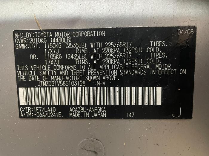2008 toyota rav4 limited with 179997 miles for sale near elk-river, minnesota 1f5c87b2a0d44235a4bd4f6fdb38374a.jpg