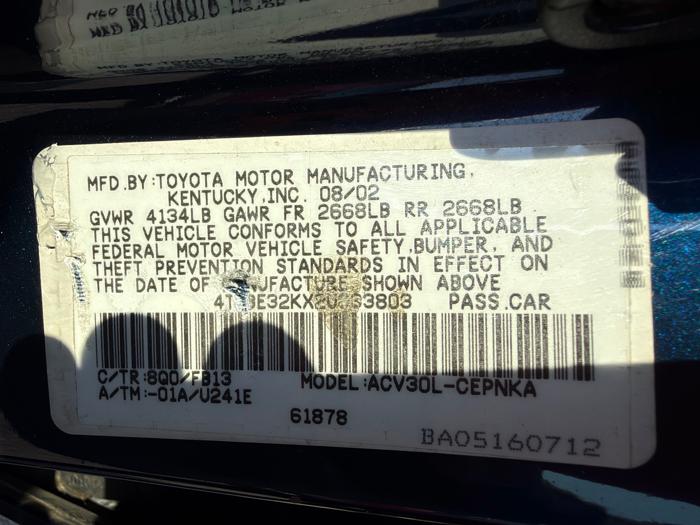 2002 toyota camry le with 134711 miles for sale near elk-river, minnesota 2378ba06627e4ac1907ac7c648e8f40a.jpeg