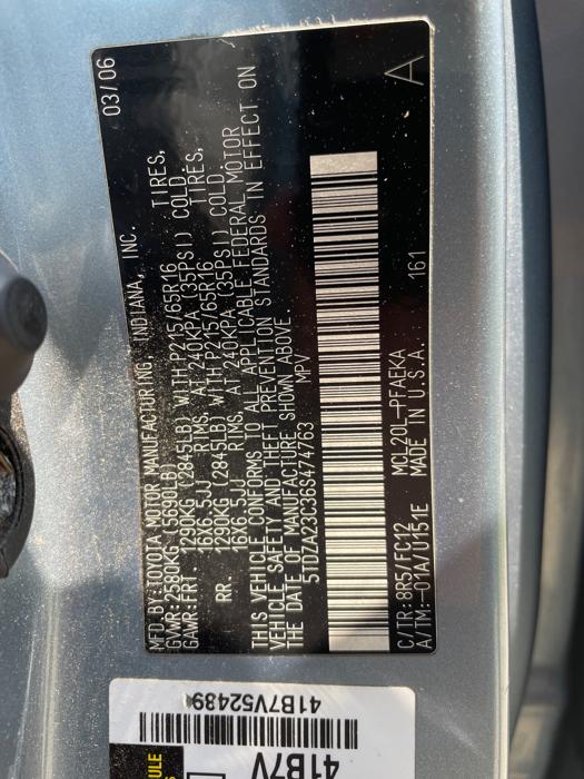 2006 toyota sienna le-7-passenger with 228007 miles for sale near elk-river, minnesota 258017d7d5bc445283a08054c989b737.jpeg