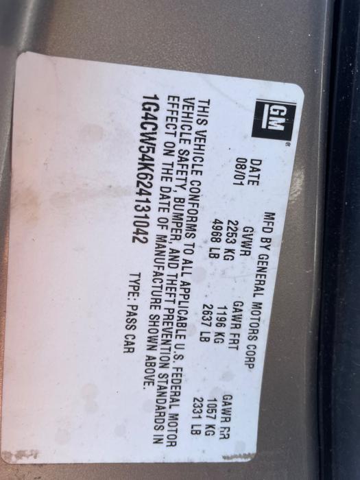 2001 buick park-avenue with 172418 miles for sale near columbus, minnesota 281d568896244546b3c6276e81f5fa11.jpeg