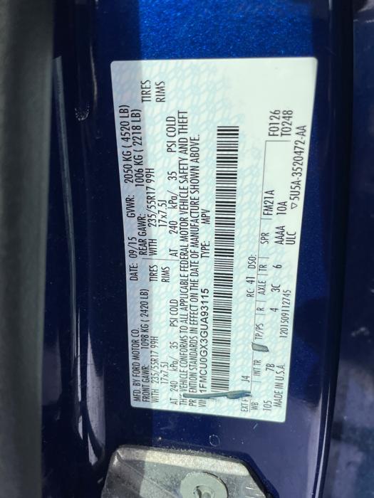 2016 ford escape se-fwd with 105085 miles for sale near elk-river, minnesota 2b22224fc6ce442f90f19449b0b04e4a.jpeg