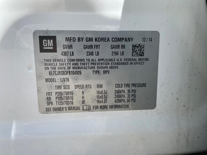 2015 chevrolet trax lt-awd with 127014 miles for sale near alexandria, minnesota 2e8851b1e4c74703930e1a240b0dbb00.jpeg