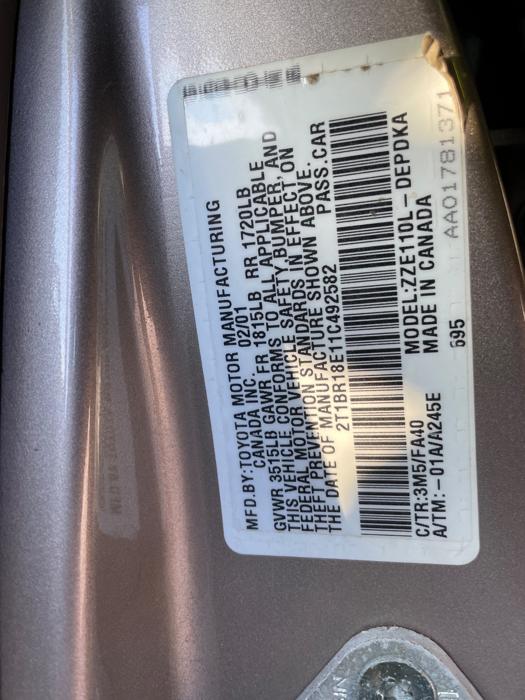 2001 toyota corolla ce with 115718 miles for sale near elk-river, minnesota 302d23e35b744ee5931a57dd902afa8a.jpeg