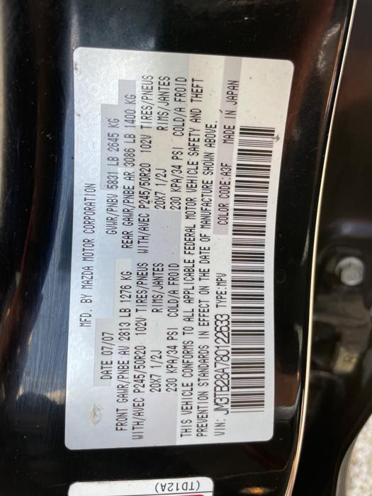 2008 mazda cx-9 grand-touring-fwd with 183896 miles for sale near elk-river, minnesota 30e5fc02ee214996a4a46800931dfd92.jpeg