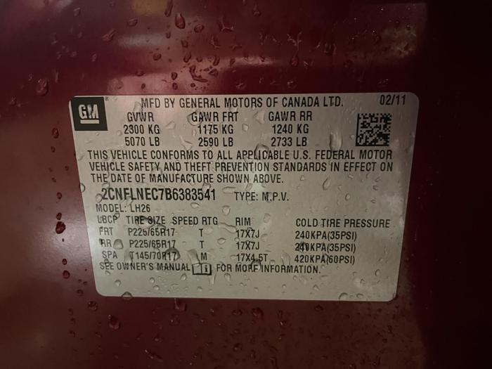 2011 Chevrolet Equinox