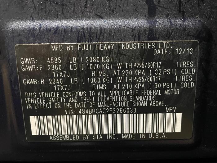 2014 subaru outback 2.5i with 189318 miles for sale near elk-river, minnesota 327d99493db54a5392a83e9242caa318.jpg