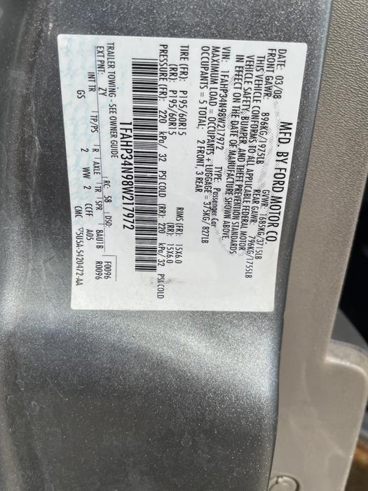2008 Ford Focus