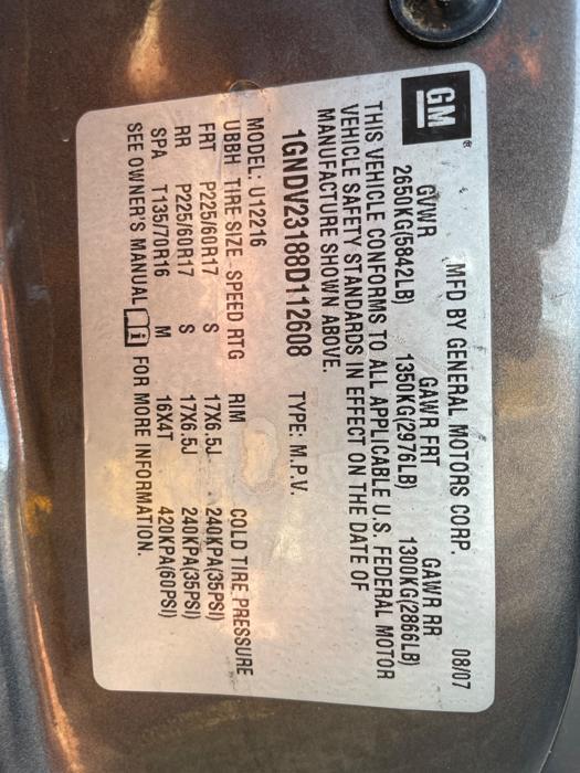 2008 chevrolet uplander ls-ext.-1ls with 228328 miles for sale near elk-river, minnesota 34ca0334ffbf482489cd169c93ecf59a.jpeg