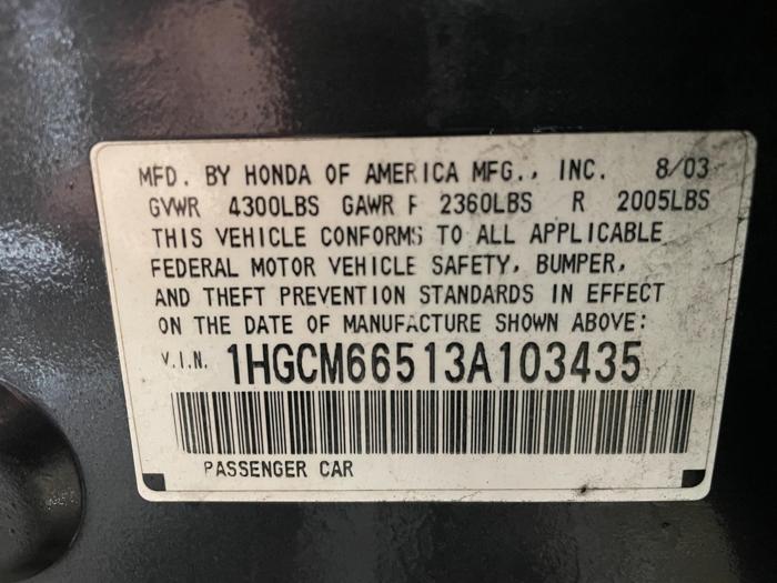 2003 honda accord ex-v6 with 237809 miles for sale near elk-river, minnesota 3827672787e74f3aaf621216fb045fc7.jpg