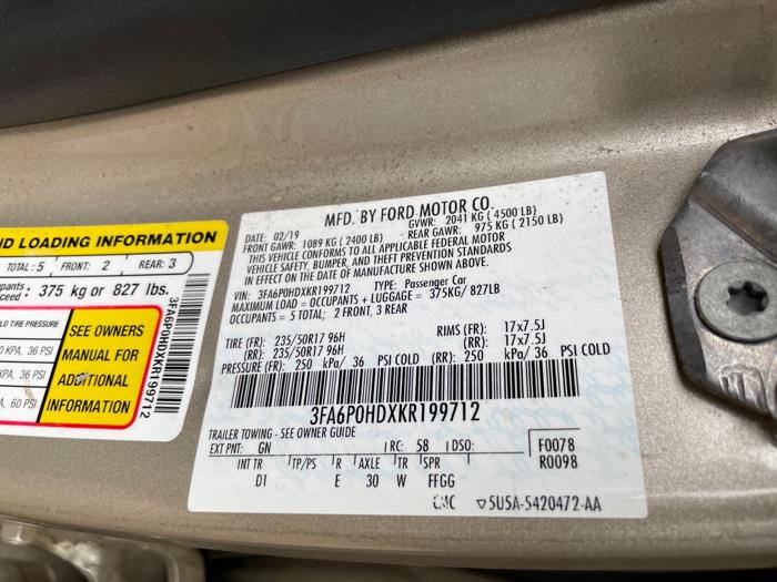 2019 ford fusion se with 170687 miles for sale near rice, minnesota 3b8a4dad0dee440da2f0e25022eb1f7a.jpeg