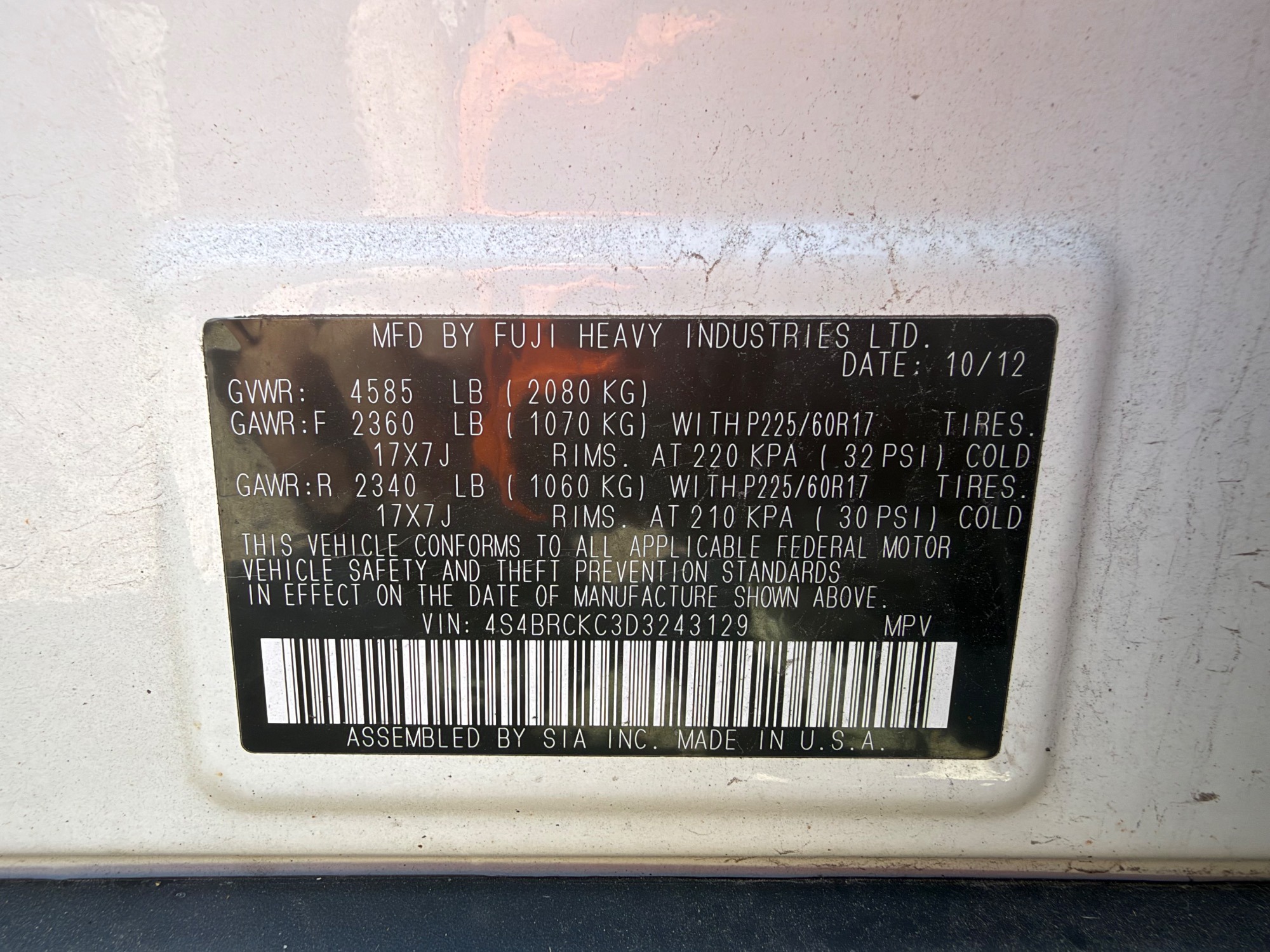 2013 subaru outback 2.5i-limited with 185429 miles for sale near elk-river, minnesota 3cf60ee3d67a4f67a3eefab456c513e2.jpeg