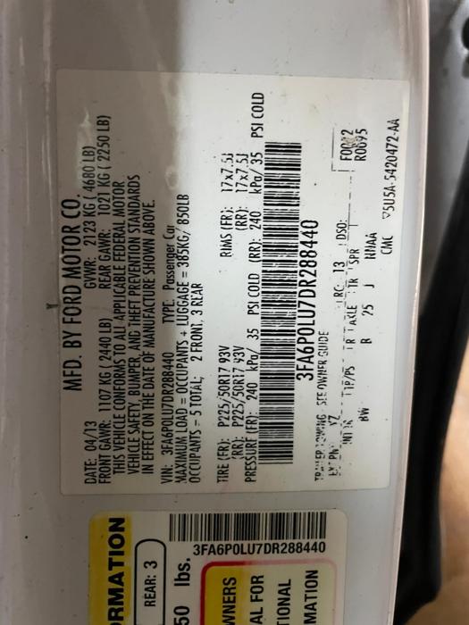 2013 ford fusion se with 110730 miles for sale near elk-river, minnesota 3e32c23d142a47ebb7898c93ca1a396a.jpg