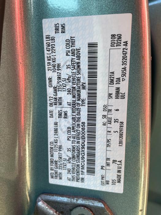 2013 ford escape se with 142050 miles for sale near elk-river, minnesota 402ed8a55fd647c6a868cc46d51903bf.jpg