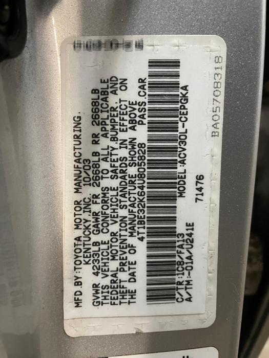 2004 toyota camry le with 206556 miles for sale near elk-river, minnesota 418507decdd14781b2f74dceb8bda6e6.jpg
