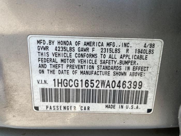 1998 honda accord ex-v6-sedan with 196141 miles for sale near elk-river, minnesota 41a06807a17943e39481511f645728c2.jpeg