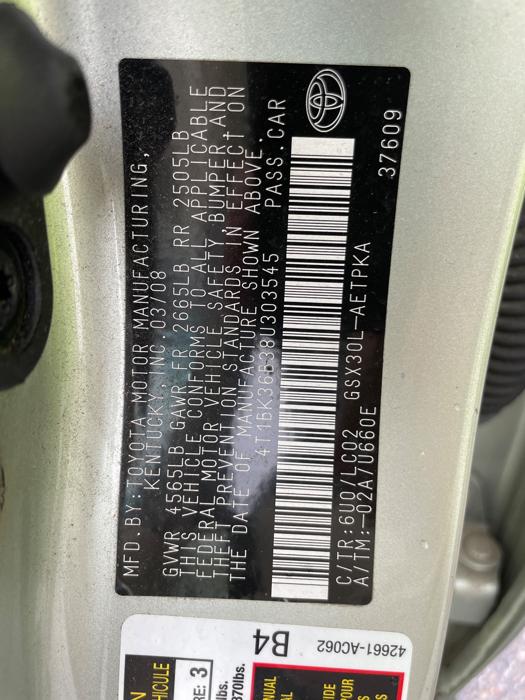 2008 toyota avalon limited with 142800 miles for sale near elk-river, minnesota 426b8ca587e747fb938d921c6cf27959.jpeg