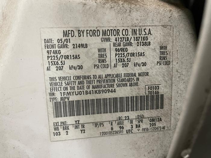 2001 ford escape xls-2wd with 238125 miles for sale near elk-river, minnesota 45302a9b6d5244088bc8190b578b5c26.jpeg