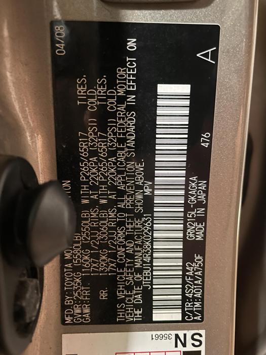 2008 Toyota 4Runner