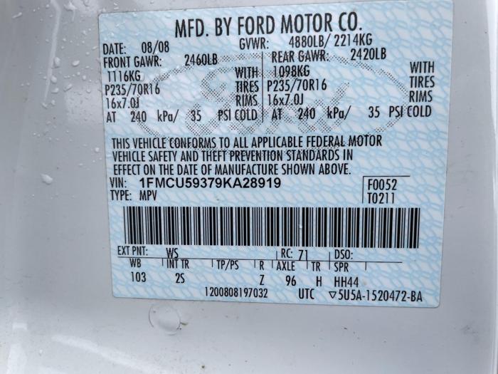 2009 Ford Escape